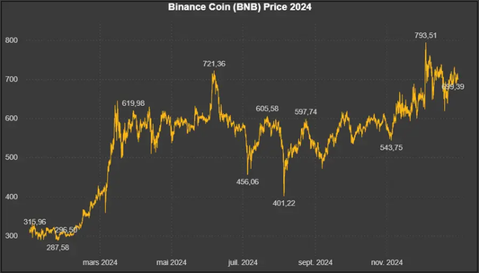 Données historiques - Binance (BNB) 2024 Market5s
